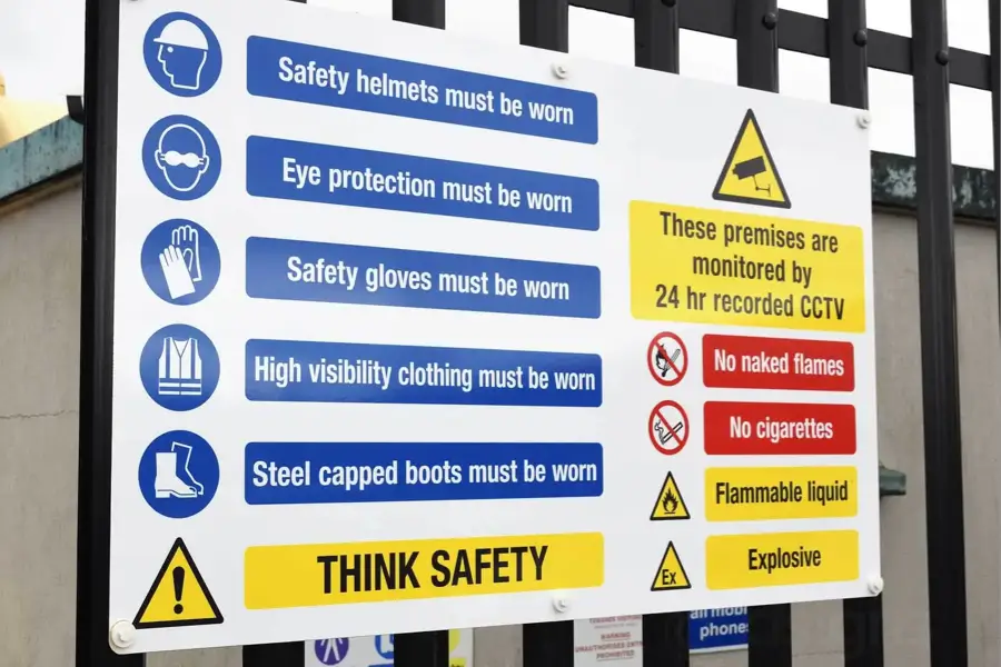 Safety Warning Signs